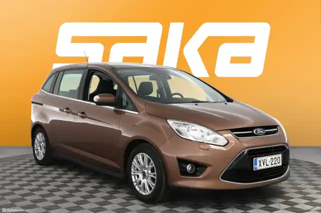 Ruskea Tila-auto, Ford C-Max Grand – XVL-220