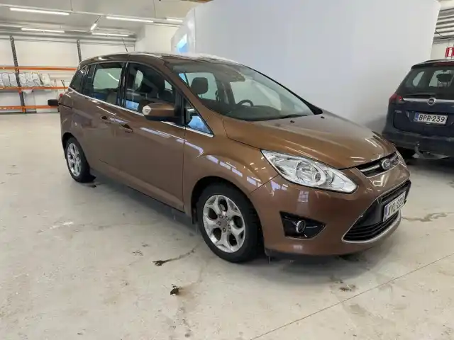 Ruskea (beige) Tila-auto, Ford Grand C-Max – XVL-220