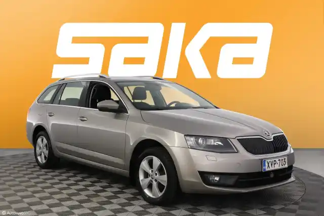 Ruskea (beige) Farmari, Skoda Octavia – XVP-703