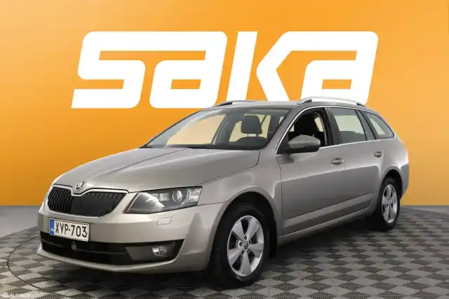 Ruskea (beige) Farmari, Skoda Octavia – XVP-703
