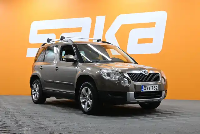 Ruskea Maastoauto, Skoda Yeti – XVY-752