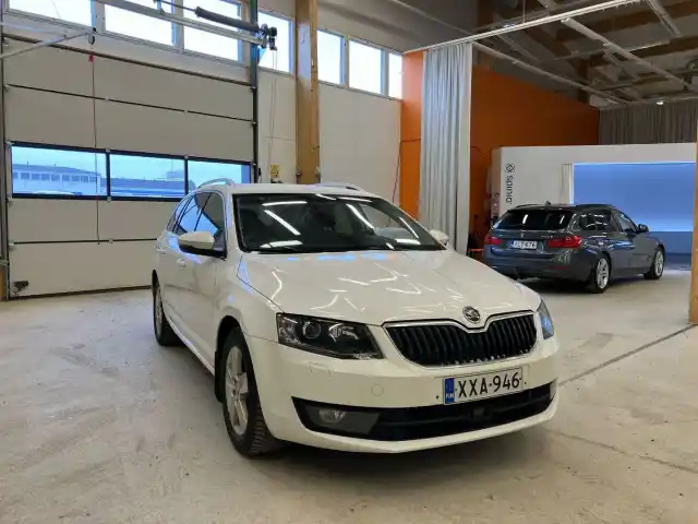 Valkoinen Farmari, Skoda Octavia – XXA-946