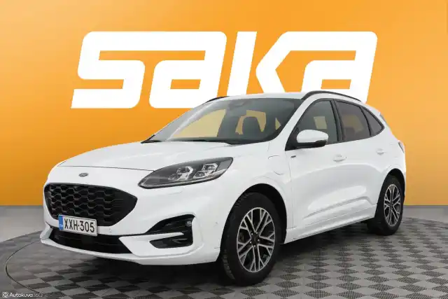 Valkoinen Maastoauto, Ford Kuga – XXH-305