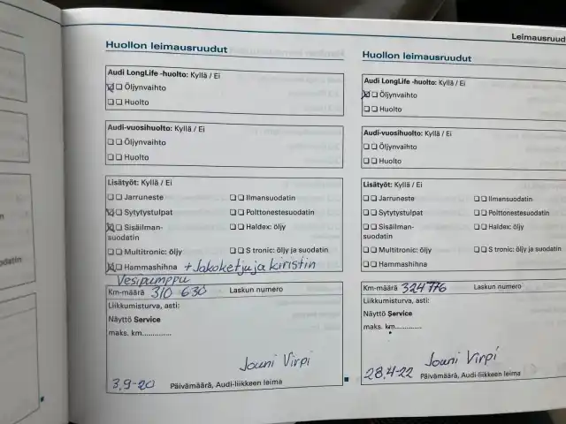 Musta Farmari, Audi A6 – YHE-593