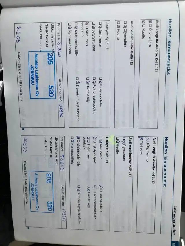 Musta Farmari, Audi A6 – YHE-593