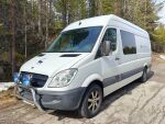 Valkoinen Matkailuauto, Mercedes-Benz Sprinter – YHN-925, kuva 1