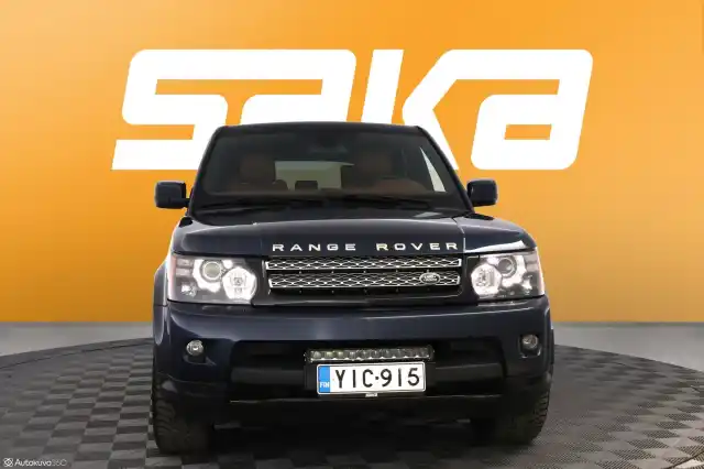 Sininen Maastoauto, Land Rover Range Rover Sport – YIC-915