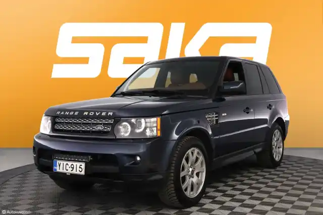 Sininen Maastoauto, Land Rover Range Rover Sport – YIC-915