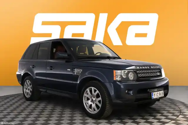 Sininen Maastoauto, Land Rover Range Rover Sport – YIC-915