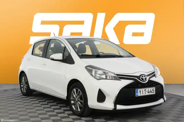 Valkoinen Viistoperä, Toyota Yaris – YIT-445