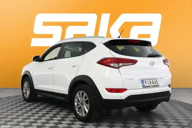 Valkoinen Maastoauto, Hyundai Tucson – YIX-645