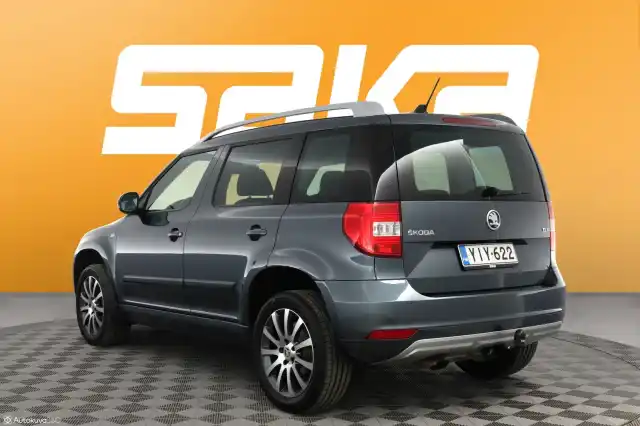 Harmaa Maastoauto, Skoda Yeti – YIY-622