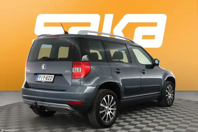 Harmaa Maastoauto, Skoda Yeti – YIY-622