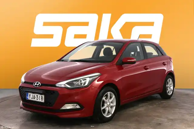 Punainen Viistoperä, Hyundai I20 – YJA-318
