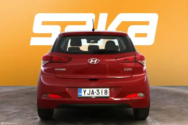 Punainen Viistoperä, Hyundai I20 – YJA-318