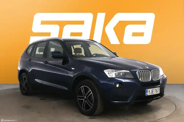 Sininen Maastoauto, BMW X3 – YJE-767