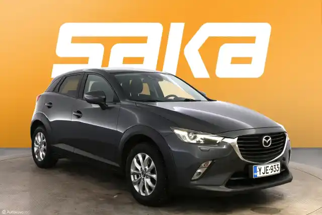 Harmaa Maastoauto, Mazda CX-3 – YJE-933