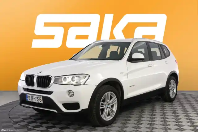 Valkoinen Maastoauto, BMW X3 – YJF-755