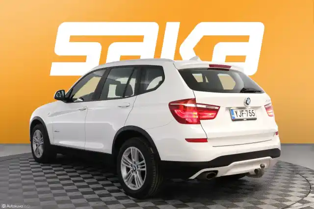 Valkoinen Maastoauto, BMW X3 – YJF-755