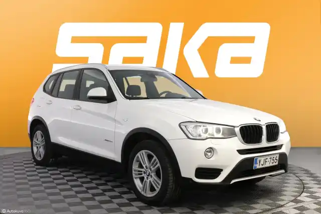 Valkoinen Maastoauto, BMW X3 – YJF-755