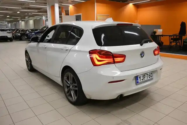 Valkoinen Viistoperä, BMW 118 – YJF-760