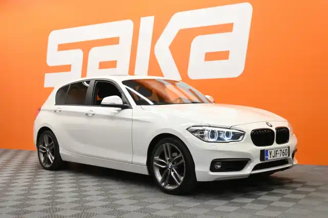 Valkoinen Viistoperä, BMW 118 – YJF-760