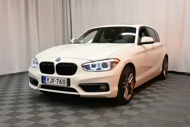 Valkoinen Viistoperä, BMW 118 – YJF-760