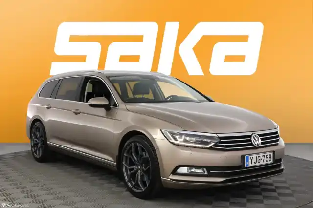 Keltainen Farmari, Volkswagen Passat – YJG-758