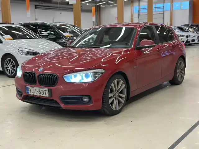 Punainen Viistoperä, BMW 118 – YJI-687