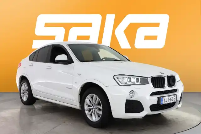 Valkoinen Maastoauto, BMW X4 – YJI-695