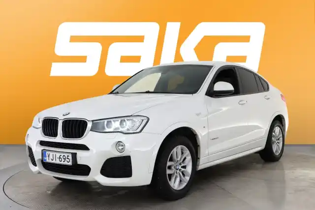 Valkoinen Maastoauto, BMW X4 – YJI-695