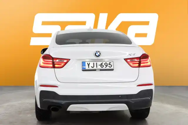 Valkoinen Maastoauto, BMW X4 – YJI-695