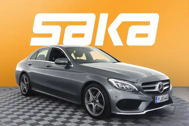 Harmaa Sedan, Mercedes-Benz C – YJO-440