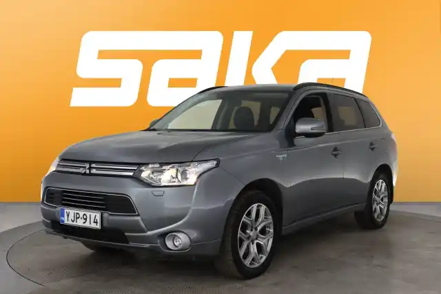 Harmaa Maastoauto, Mitsubishi OUTLANDER PHEV – YJP-914
