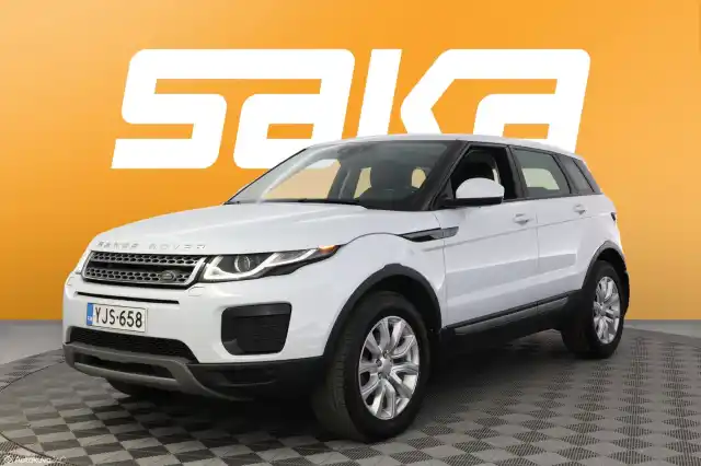 Valkoinen Maastoauto, Land Rover Range Rover Evoque – YJS-658