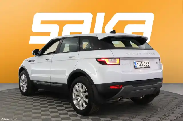 Valkoinen Maastoauto, Land Rover Range Rover Evoque – YJS-658