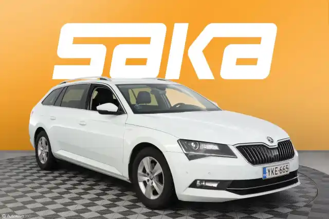 Valkoinen Farmari, Skoda Superb – YKE-665