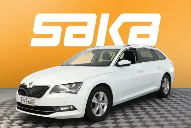 Valkoinen Farmari, Skoda Superb – YKE-665