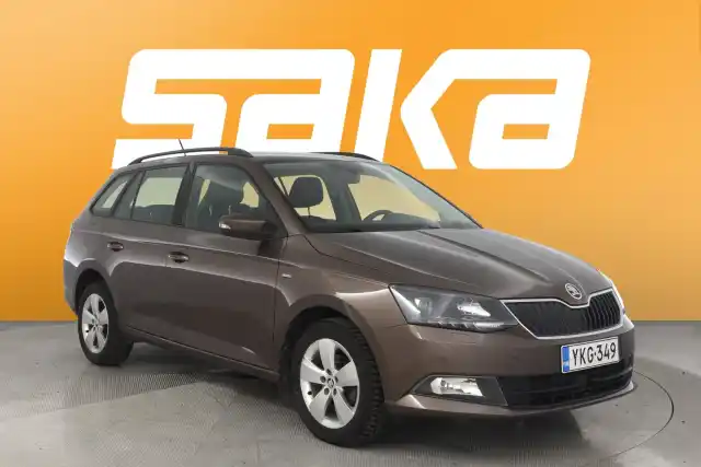 Ruskea (beige) Farmari, Skoda Fabia – YKG-349