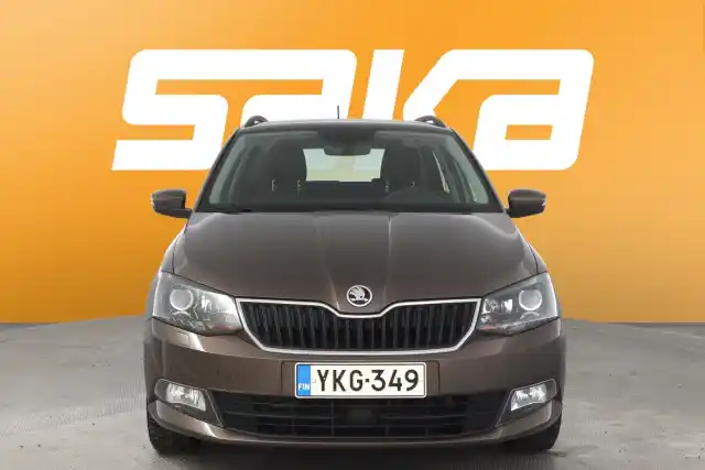 Ruskea (beige) Farmari, Skoda Fabia – YKG-349