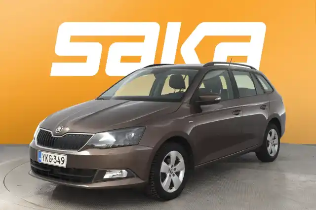 Ruskea (beige) Farmari, Skoda Fabia – YKG-349