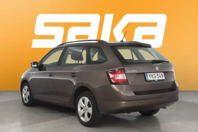 Ruskea (beige) Farmari, Skoda Fabia – YKG-349