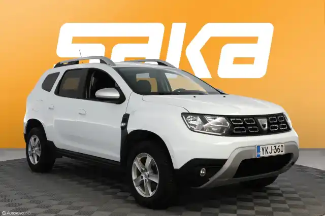 Valkoinen Maastoauto, Dacia Duster – YKJ-360