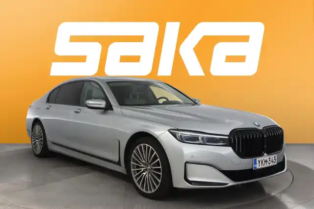 Harmaa Sedan, BMW 745 – YKM-343