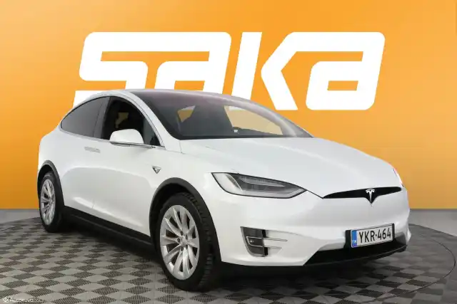 Valkoinen Maastoauto, Tesla Model X – YKR-464