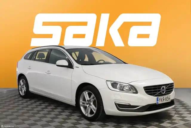 Valkoinen Farmari, Volvo V60 – YKR-836