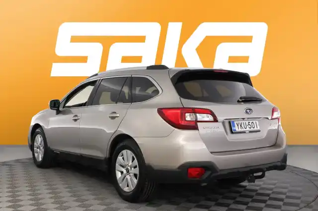 Beige Farmari, Subaru Outback – YKU-501