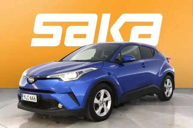 Sininen Maastoauto, Toyota C-HR – YLC-666