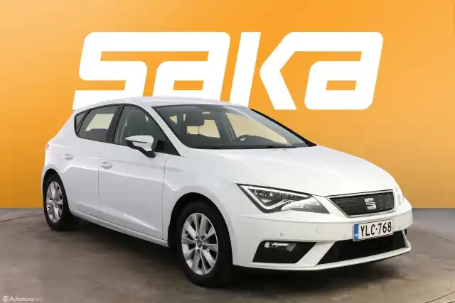 Valkoinen Viistoperä, Seat Leon – YLC-768