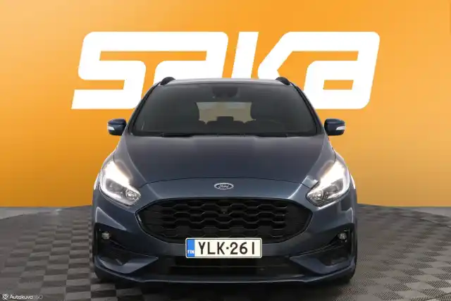 Sininen Tila-auto, Ford S-Max – YLK-261